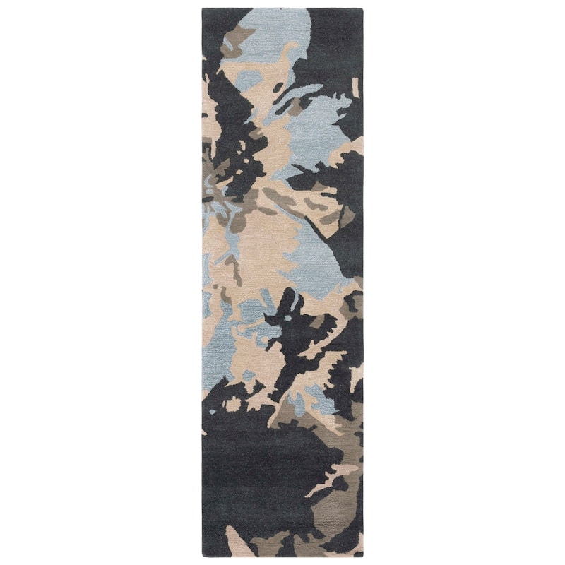 SAFAVIEH Handmade Bella Tinatin Modern Floral Wool Rug
