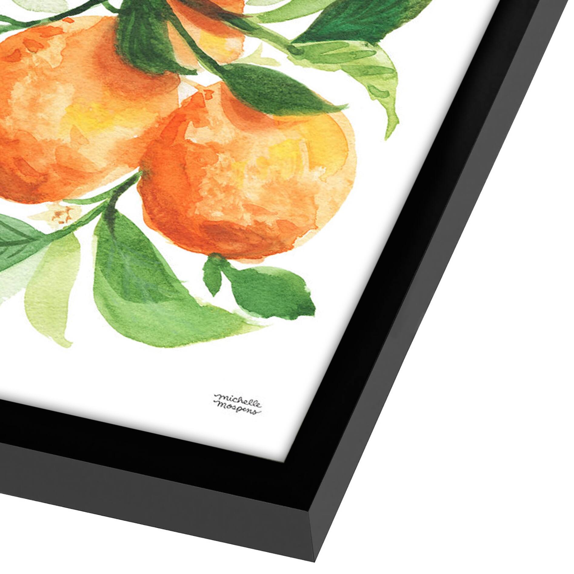 Americanflat 2 Piece 8x10 Unmatted Framed Print Set Oranges