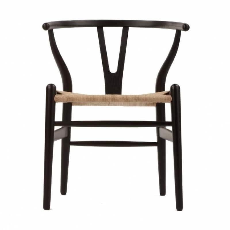 Woodcord Modern Design Dining Chair (Set of 4 ) - Black