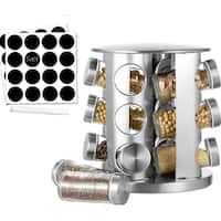 Kitchen Countertop Organizer, Stackable Spice Racks for Spice, Dish,Cup,  White - On Sale - Bed Bath & Beyond - 37501159
