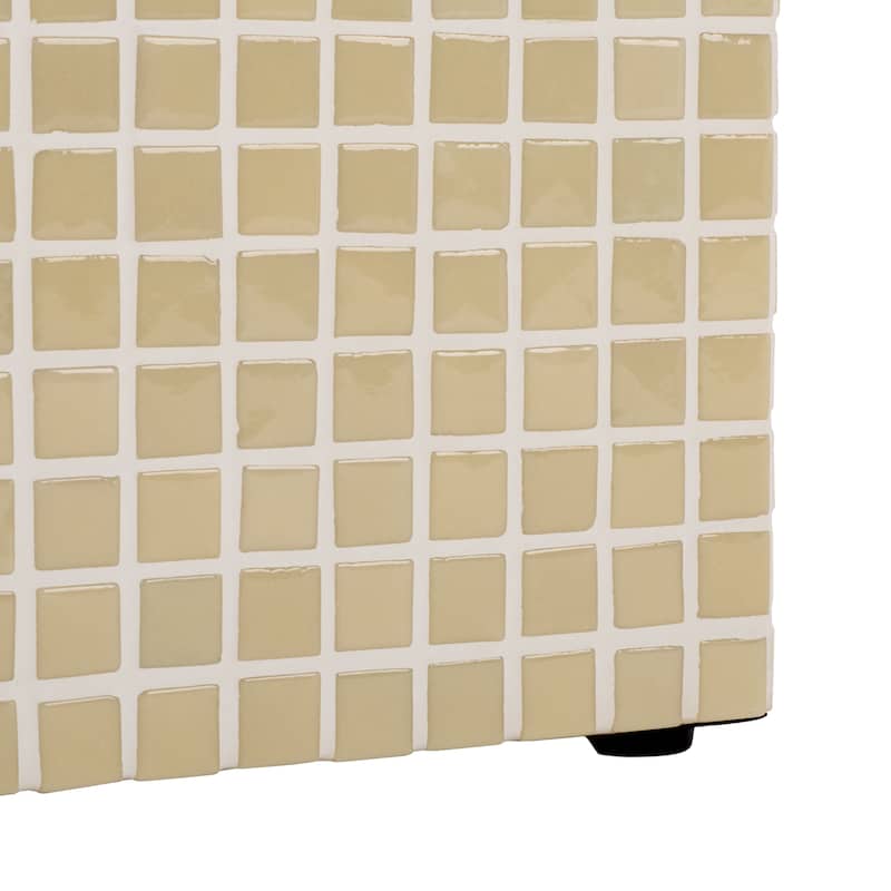 SAFAVIEH Home Hikari Cube Accent Table - 16"W x 16"D x 16"H