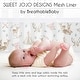 preview thumbnail 3 of 4, Woodland Deer Floral Girl Sweet Jojo Designs +BreathableBaby Breathable Mesh Crib Liner Pink Green Boho Bohemian