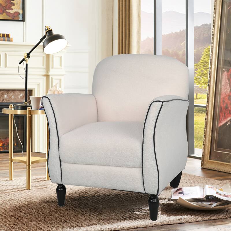 Living Room Accent Chairs With Wooden legs