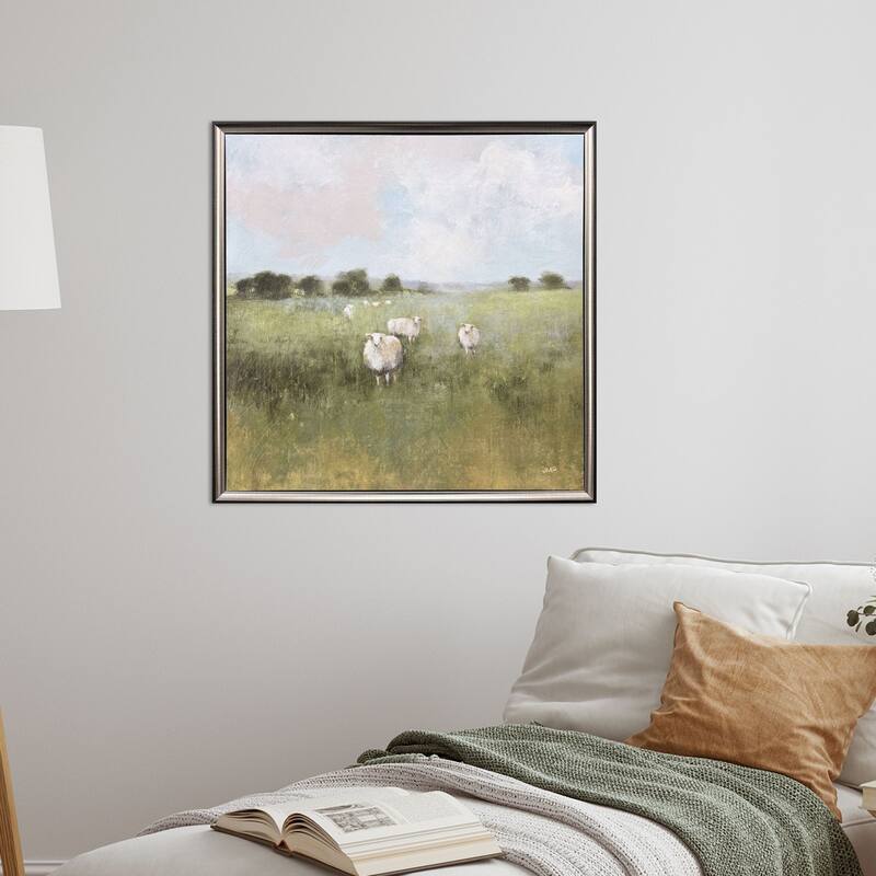 Paragon Pasture - Non-Glass Framed Art - Plastic