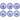 Spode Blue Room Plate Set of 6