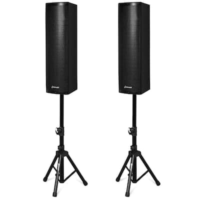 Set of 2 Sonart 2000W Bi-Amplified Speakers PA System