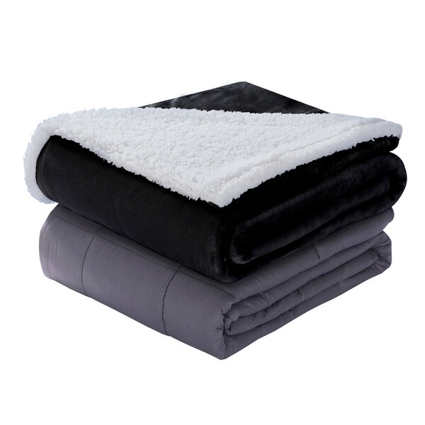 Weighted blanket with washable cover deals
