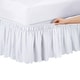 Mirabella - Purple Scalloped Wrap Skirt with Ruffle
