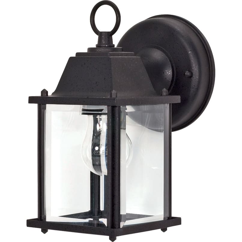 Nuvo Lighting 60/3463 9" Tall Outdoor Wall Sconce with Glass Panel