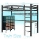 preview thumbnail 42 of 49, Heavy Metal Bunk Beds with Ladder Kids Bed Frame Twin / Twin XL / Full / Queen Size🏕️