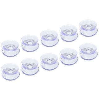 Double sided suction cups for deals glass table top