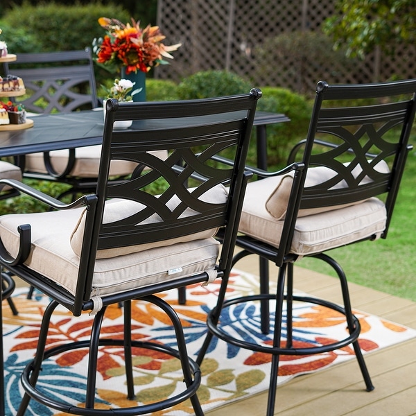 metal patio bar chairs