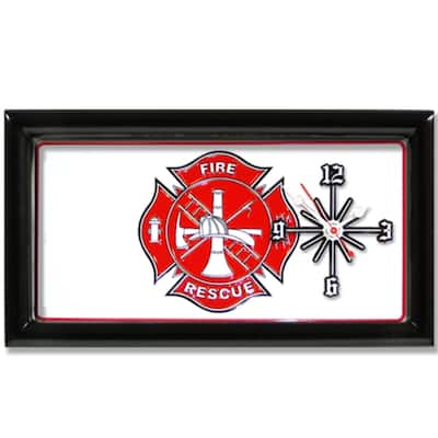 Fire Dept - White Clock
