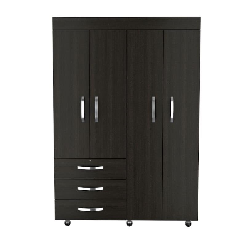 FM Furniture Janeiro Armoire, with One Cabinet and One Hidden Drawer