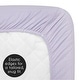 preview thumbnail 5 of 4, Sweet Jojo Designs Lavender Purple Watercolor Floral Collection Fitted Crib Sheet