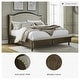 preview thumbnail 15 of 16, Signature Design by Ashley Sturlayne Brown/Beige Upholstered Panel Bed