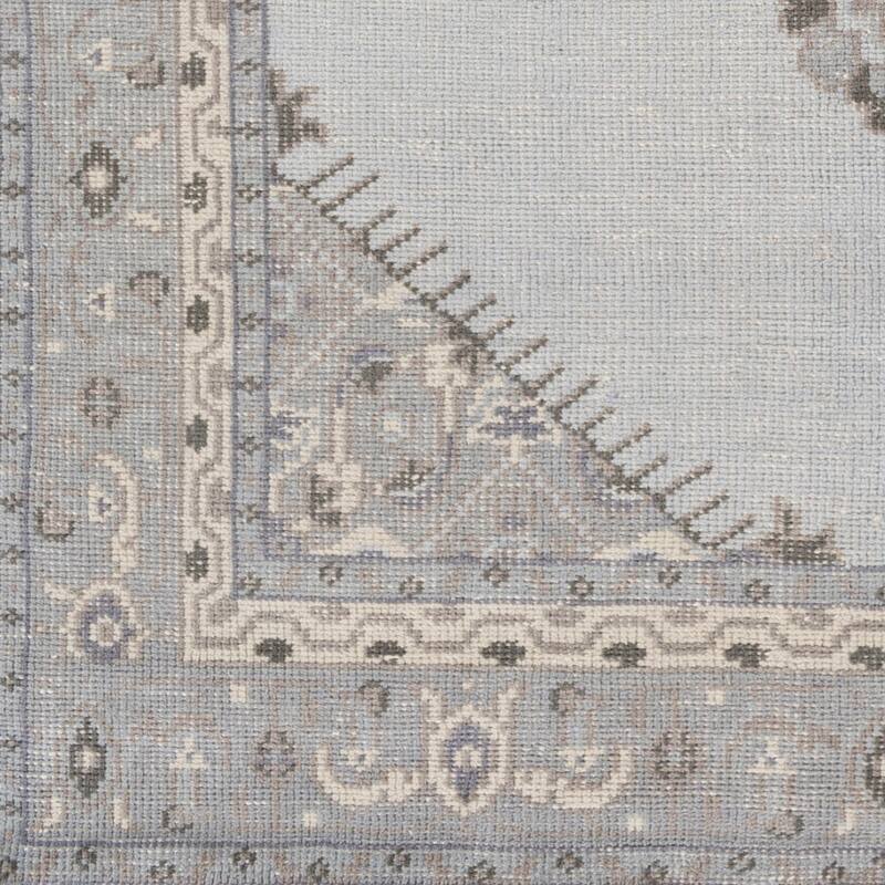 Hand-knotted Alford Boho Medallion Wool Area Rug