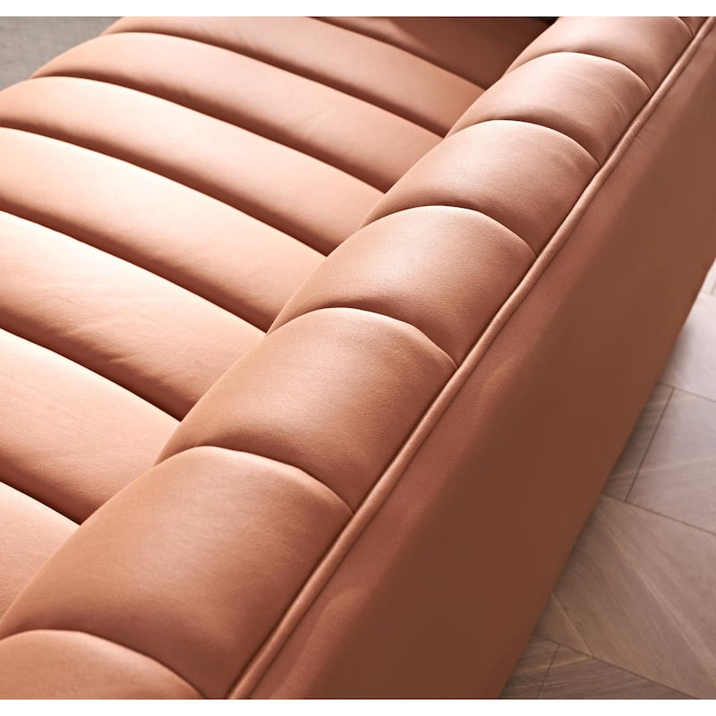 Channel Tufted Glam Indoor Living Room Sofa
