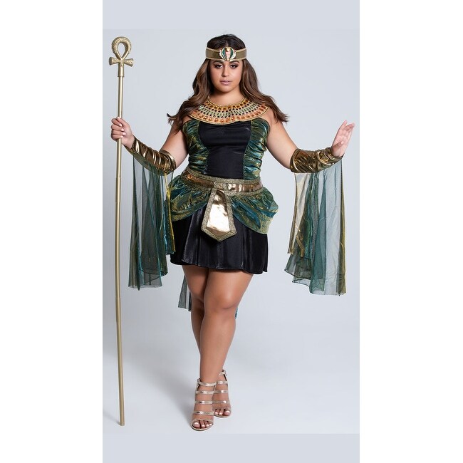 black and gold egyptian dress