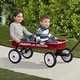 preview thumbnail 7 of 14, Radio Flyer 1800 Big Red Classic Extra Long Handle All Terrain Wheels Kids Wagon