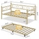 preview thumbnail 19 of 29, Twin Metal Daybed Frame