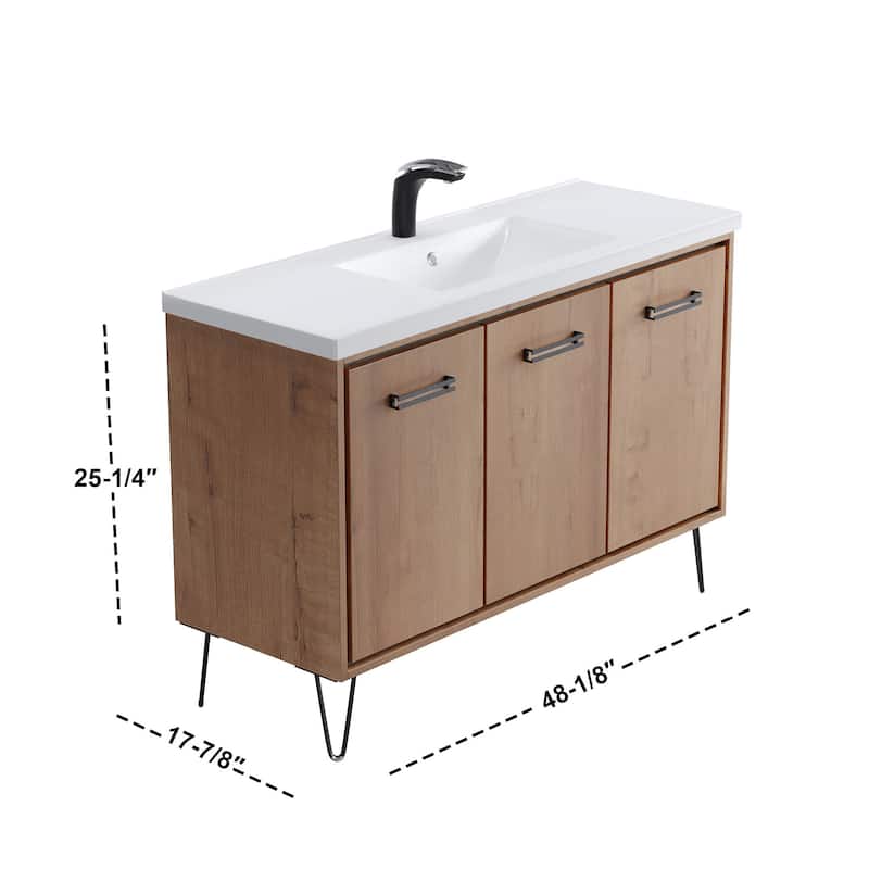 Mitchell 48" Single Bathroom Vanity Set