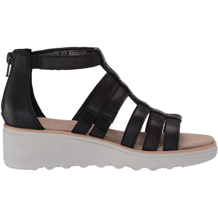 clarks womens sandals wide width
