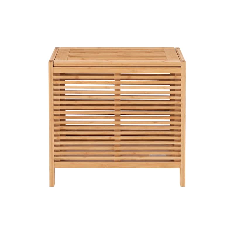 Bracken Natural Bamboo Laundry Hamper
