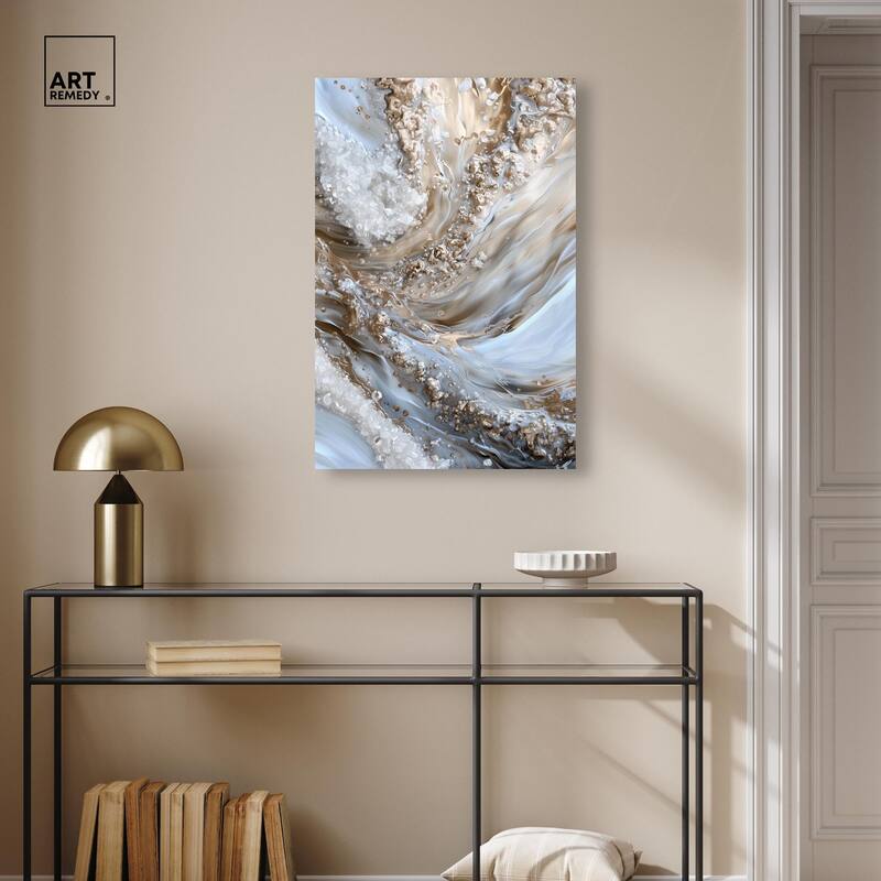 Effervescent Earth III Canvas by Art Remedy, Gallery Wrapped