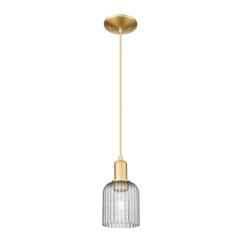 Innovations Lighting Downtown Urban - Bridal Veil - 1 Light 5" Cord Hung Mini Pendant