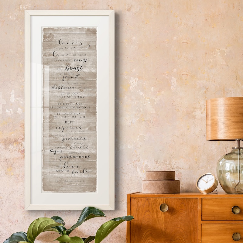 Love is Patient-Premium Gallery Framed Print