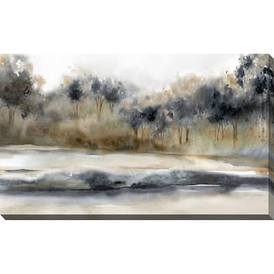 "Silent River (Horizontal)" by Carol Robinson Print on Canvas