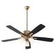 preview thumbnail 5 of 8, Quorum International 4525-3 Ovation 52" 5 Blade Indoor Ceiling Fan