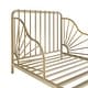 preview thumbnail 21 of 21, Little Seeds Quinn Whimsical Metal Toddler Bed
