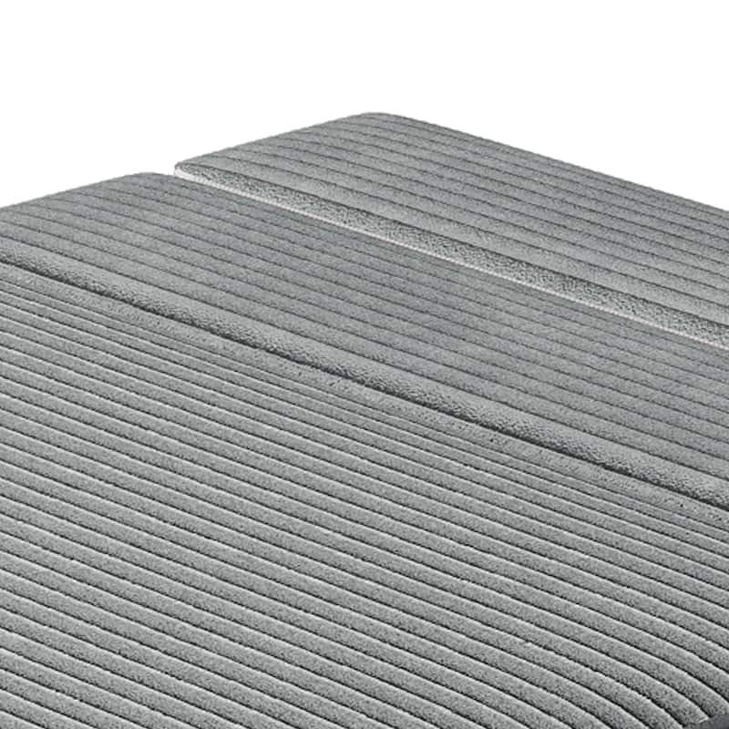 Moasis Convertible Folding Sofa Bed, Corduroy Fabric Fold Out Sleeper Chair