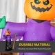preview thumbnail 4 of 8, 5' Inflatable Halloween Pumpkin Grim Reaper, Blow Up Outdoor LED Yard Display