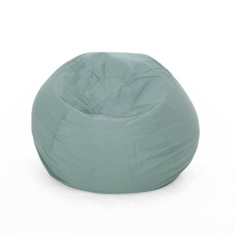 Comfortable High-Density Foam Bean Bag Chair for Kids and Adults, with Removable Microsuede Cover