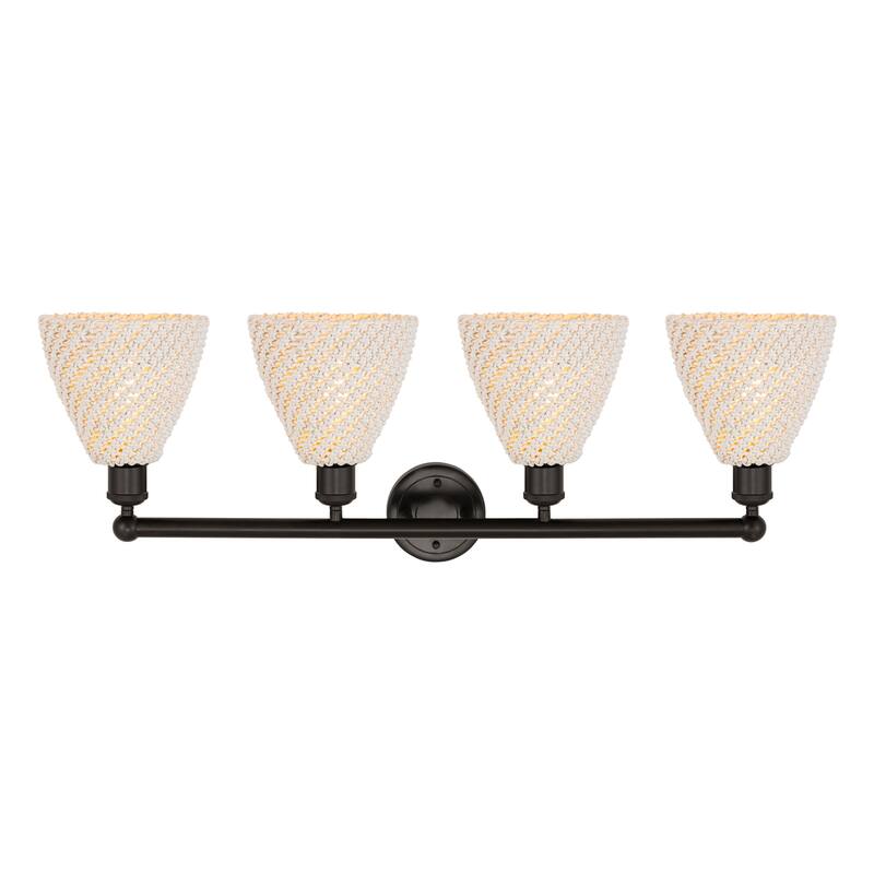 Innovations Lighting Endless Possibilities Edison - Bristol Natural - 4 Light 35" Bath Vanity Light