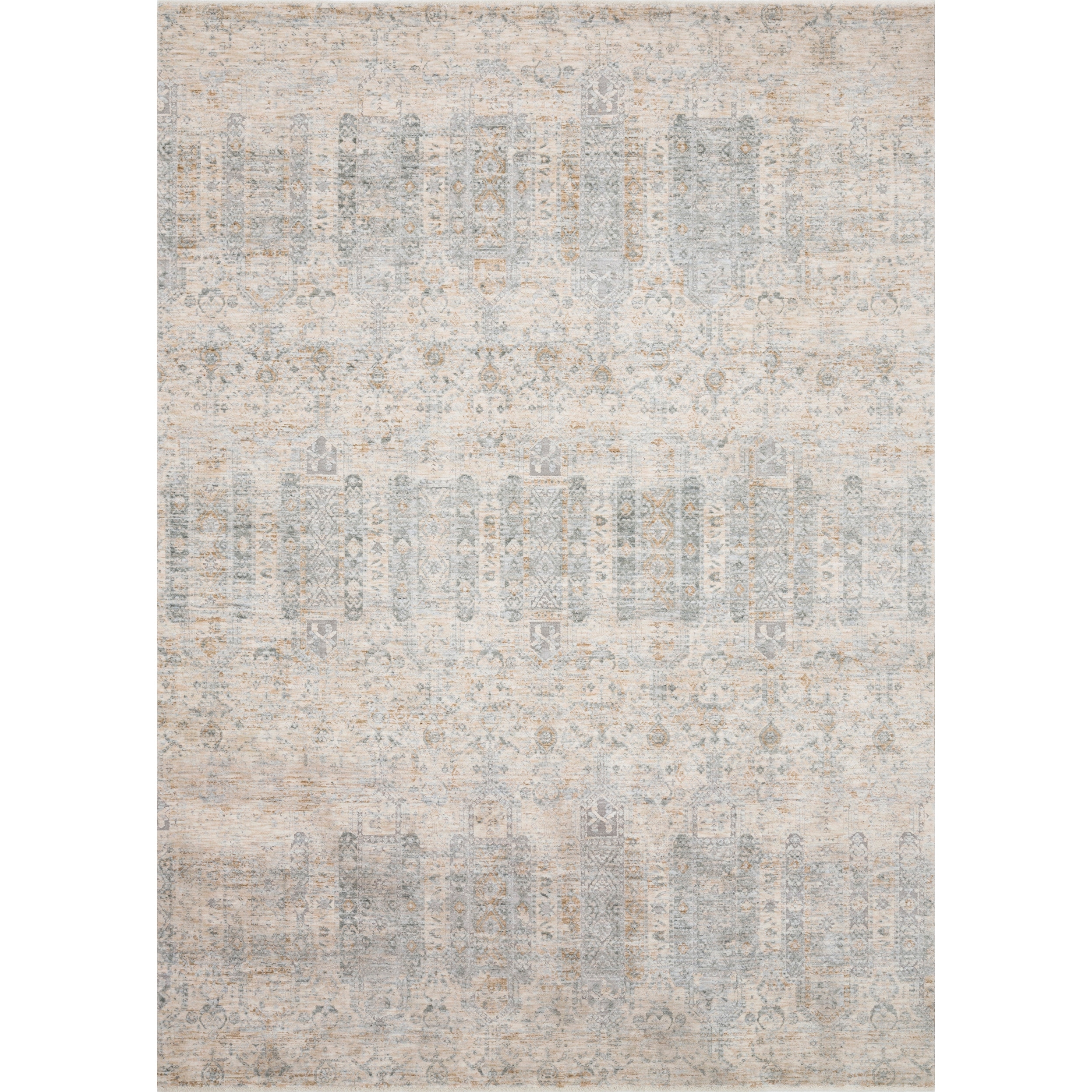 Alexander Home Malina Distressed Tribal Area Rug