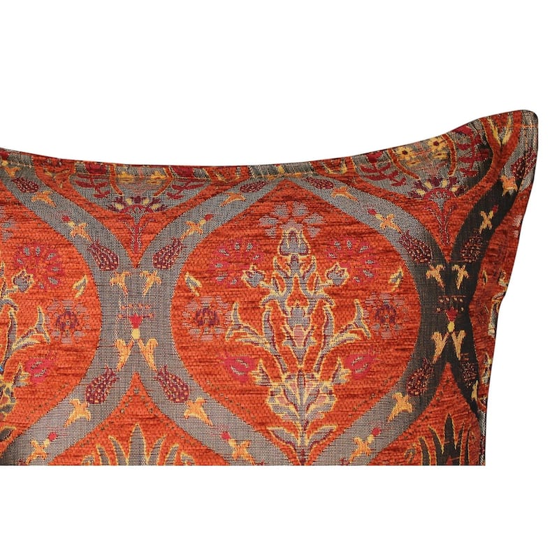 Boho Chic Peony Turkish Throw Pillow