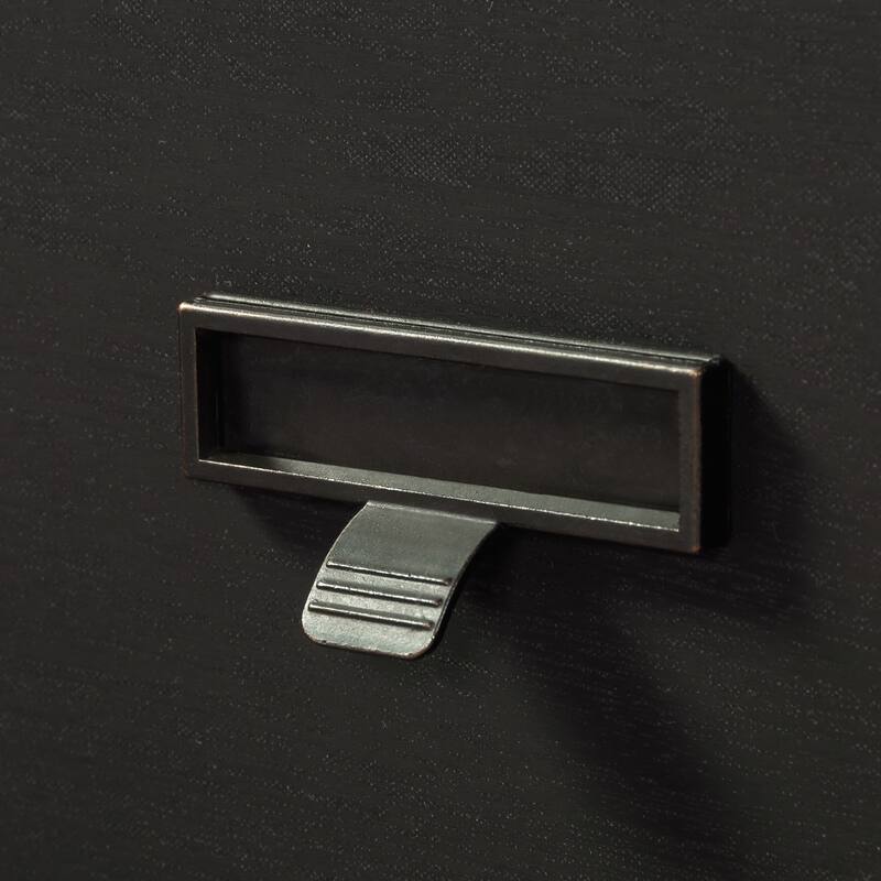 Wood Farmhouse Nightstand with 1 Drawer and Open Shelf