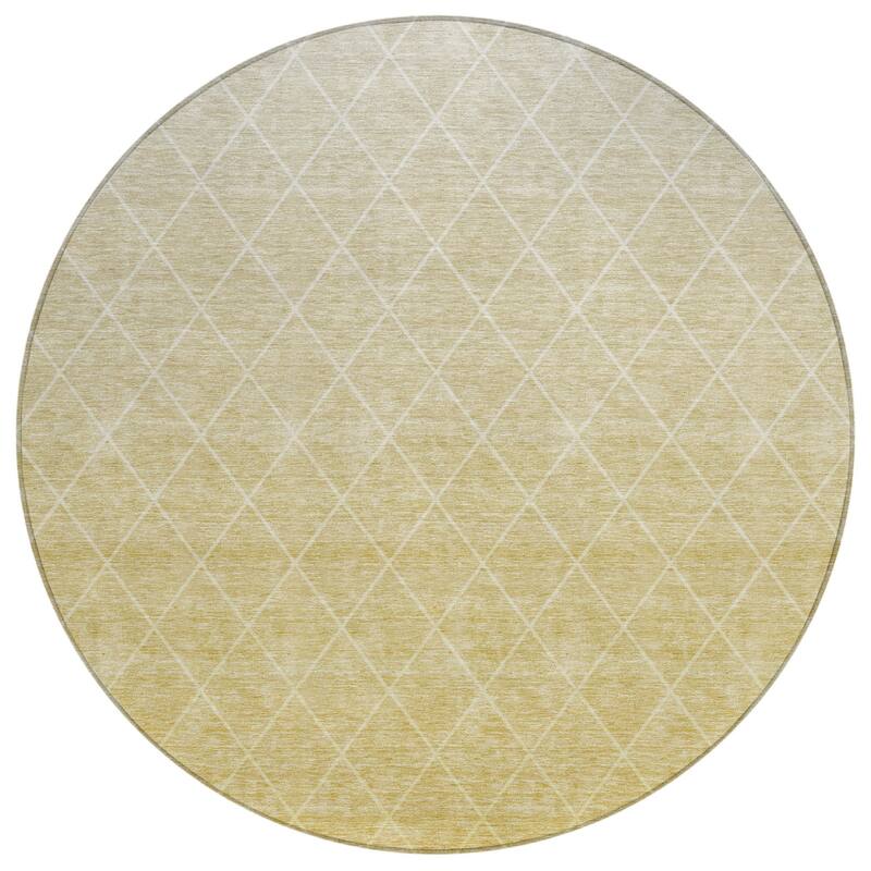HomeRoots Geometric Transitional Rectangle Outdoor Rug