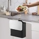 preview thumbnail 12 of 22, Slim Hanging Stainless Steel Trash Can, Lid with Charcoal Filter, Removable Inner Bucket, Under Sink Bin