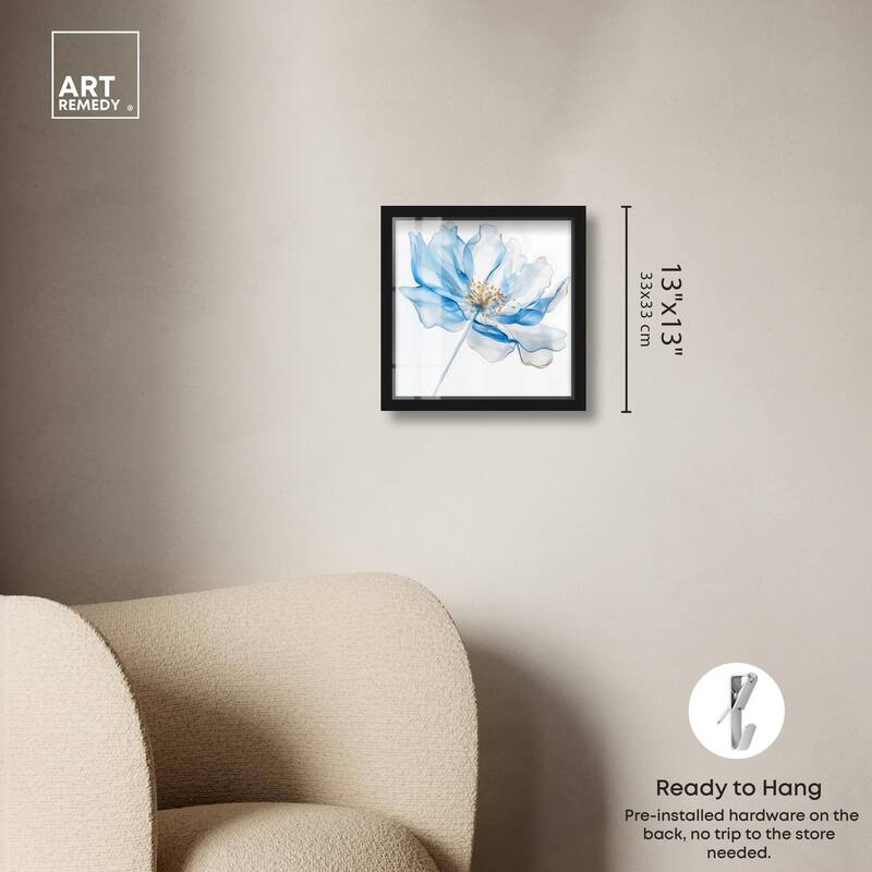 Glacier Ghost Blossom Shadowbox by Art Remedy