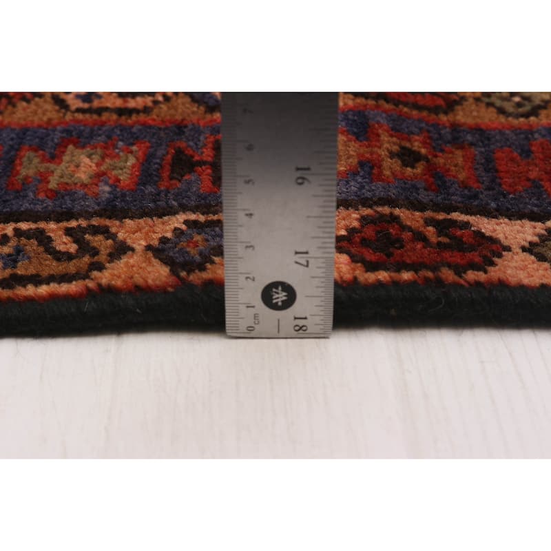 ECARPETGALLERY Hand-knotted Konya Anatolian Red Wool Rug - 3'6 x 13'1