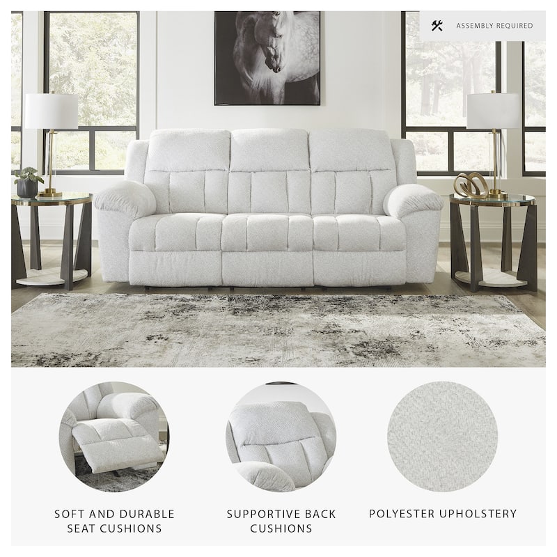 Signature Design by Ashley Frohn Reclining Sofa - 91"W x 40"D x 42"H