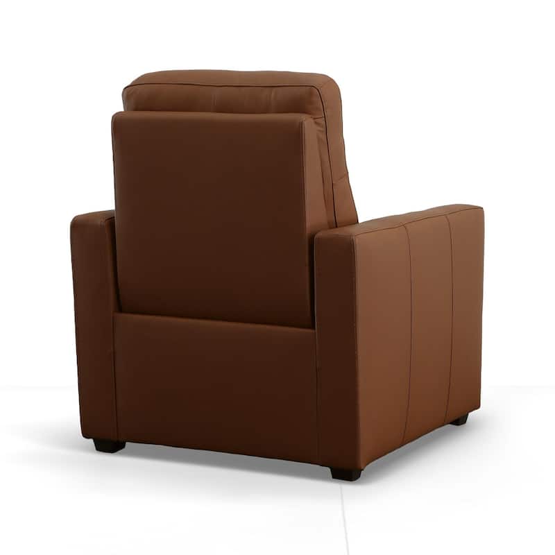 Broadway Leather Power Recliner with Power Headrest by Flexsteel