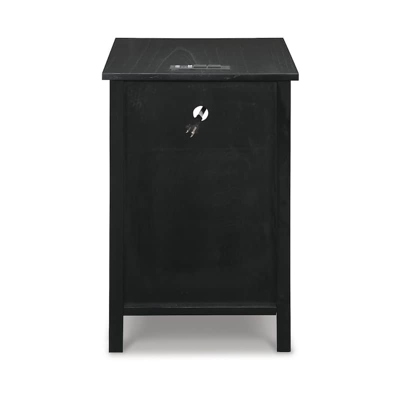 Signature Design by Ashley Treytown Chairside End Table - 16"W x 24"D x 24"H