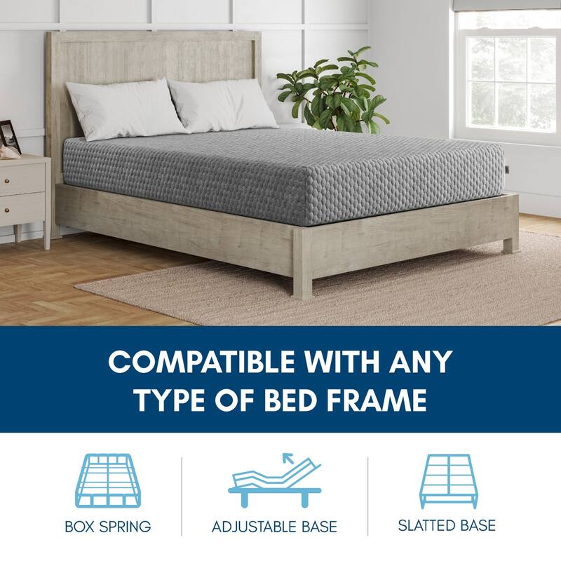 Sadie, 8-inch, Cooling Gel Memory Foam Hybrid Mattress, CertiPUR US and Greenguard Gold Certified