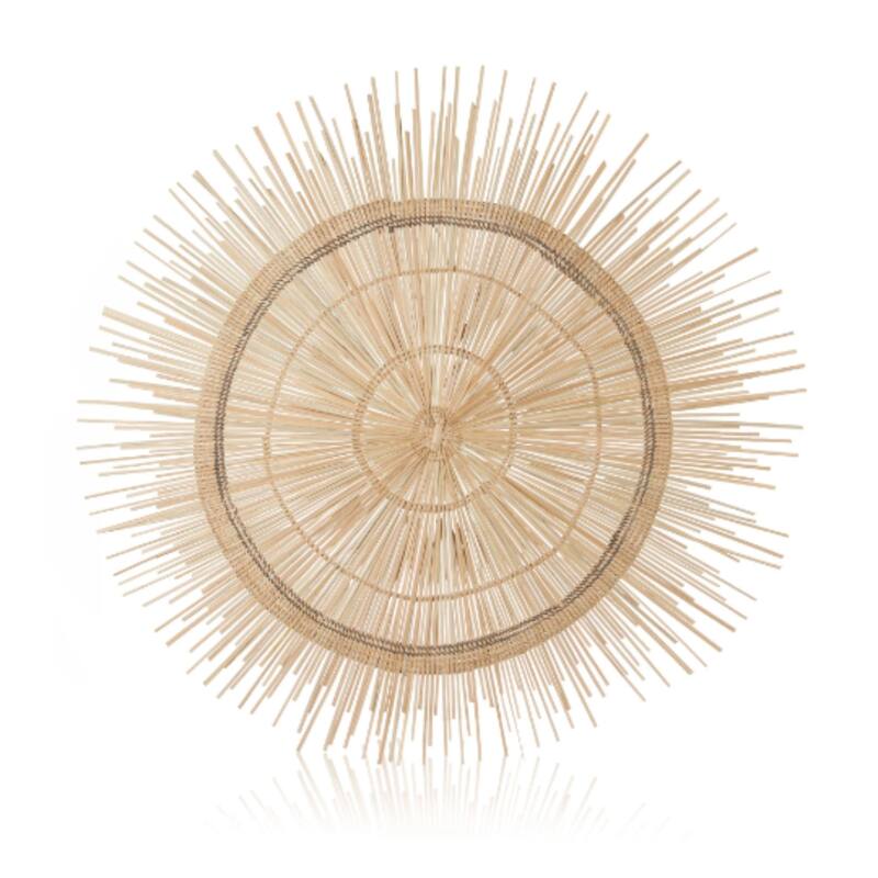 Global Crafts Medium 90cm Sun Circle Wall Decor - N/A